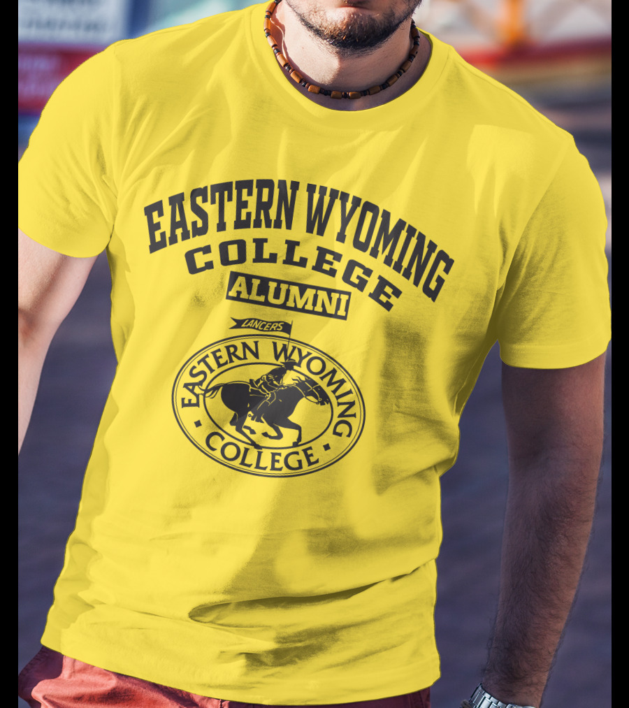 Eastern Wyoming College Alumni Lancers Rider T-Shirt
