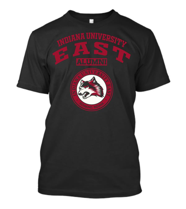 Indiana University East Alumni Richmond Indiana Wolf T-Shirt