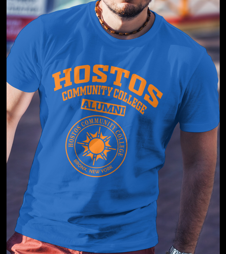 Hostos Community College Alumni Bronx New York Sun T-Shirt