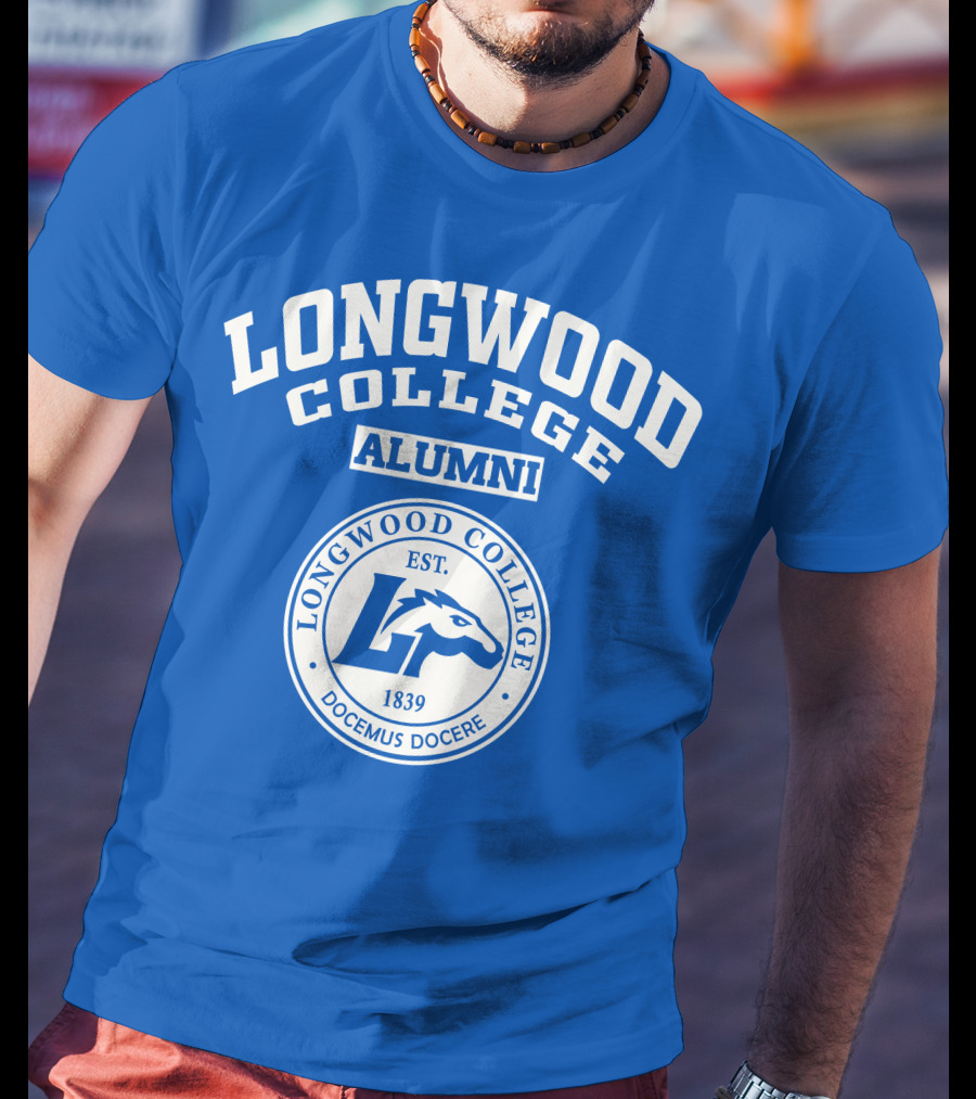 Longwood College Alumni Est. 1839 Docemus Docere T-Shirt