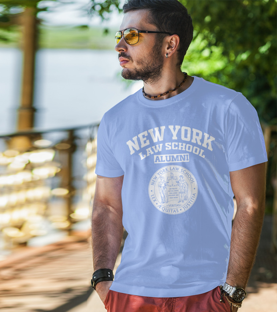 New York Law School Alumni Veritas Lex Aequitas Justitia T-Shirt