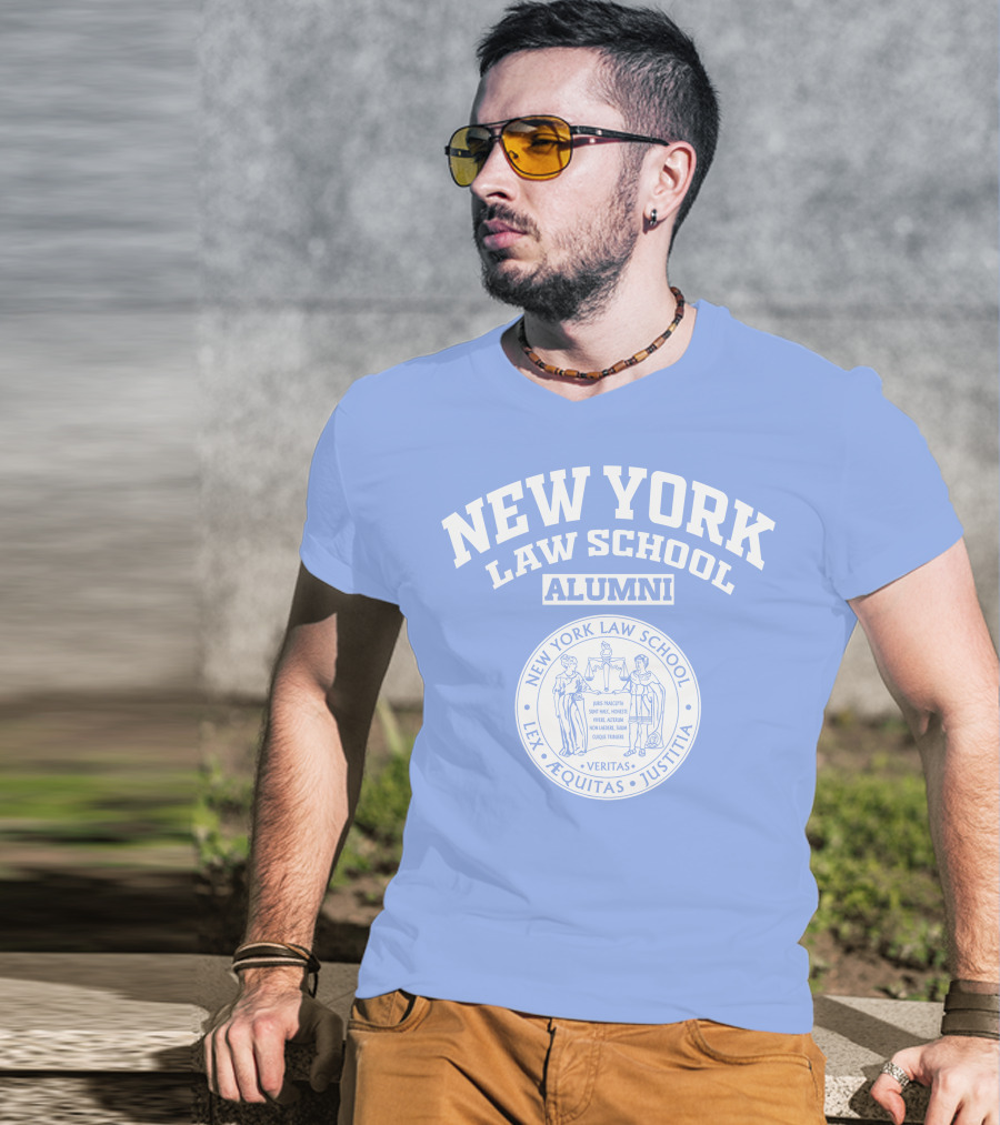 New York Law School Alumni Veritas Lex Aequitas Justitia T-Shirt