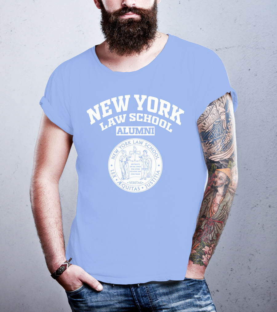 New York Law School Alumni Veritas Lex Aequitas Justitia T-Shirt