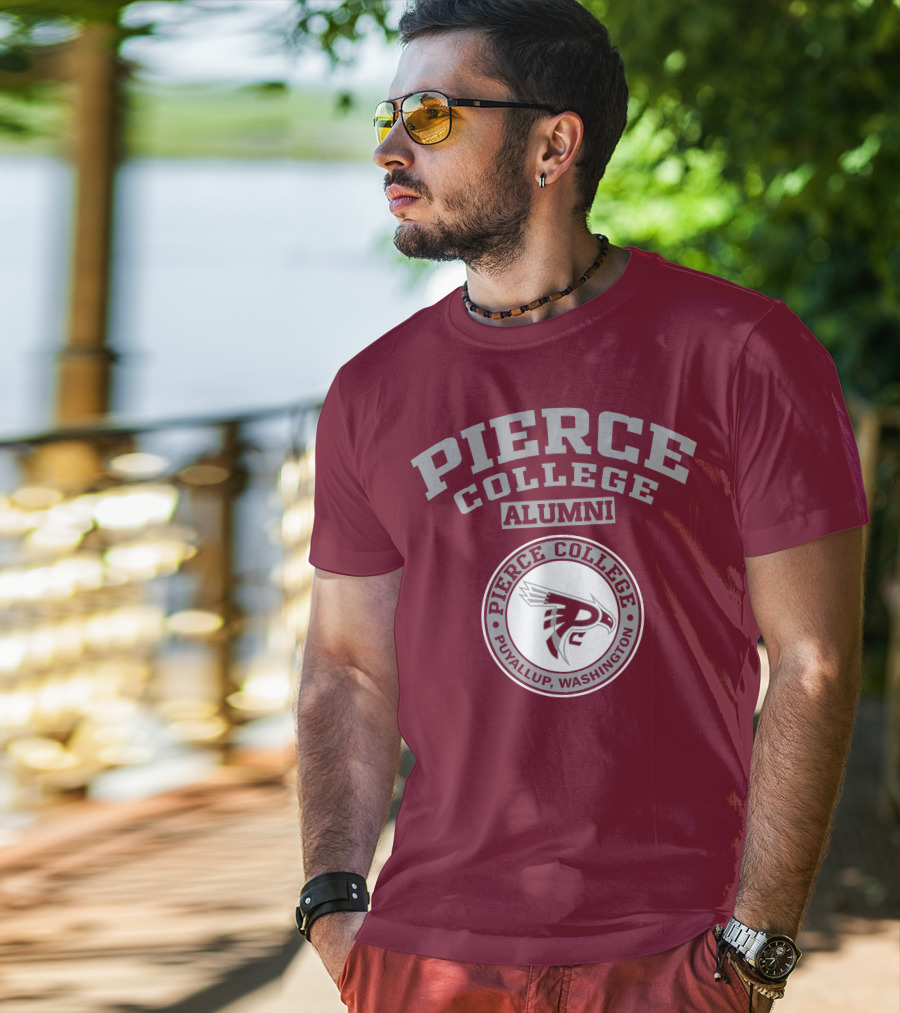 Pierce College Alumni Puyallup Washington Logo Pierce College Alumni T-Shirt