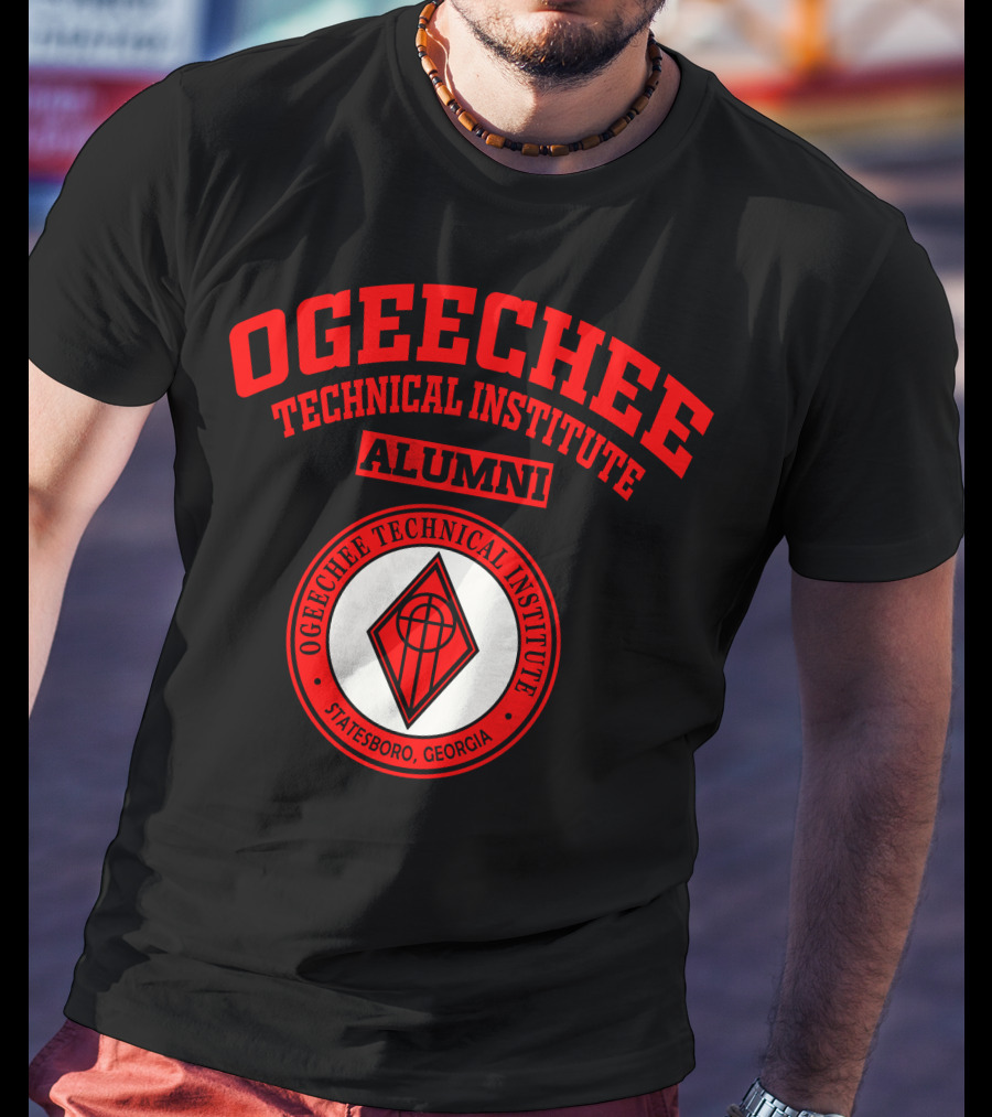 Ogeechee Technical Institute Alumni Statesboro Georgia Emblem T-Shirt
