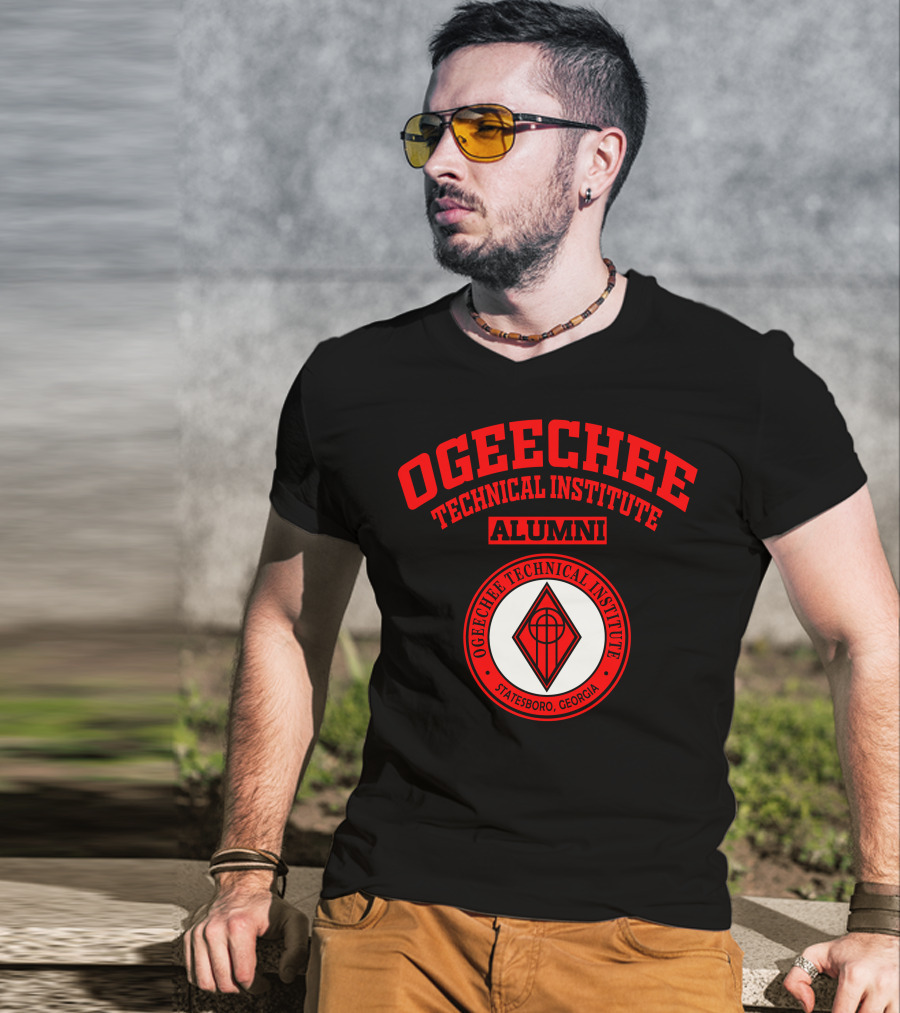 Ogeechee Technical Institute Alumni Statesboro Georgia Emblem T-Shirt