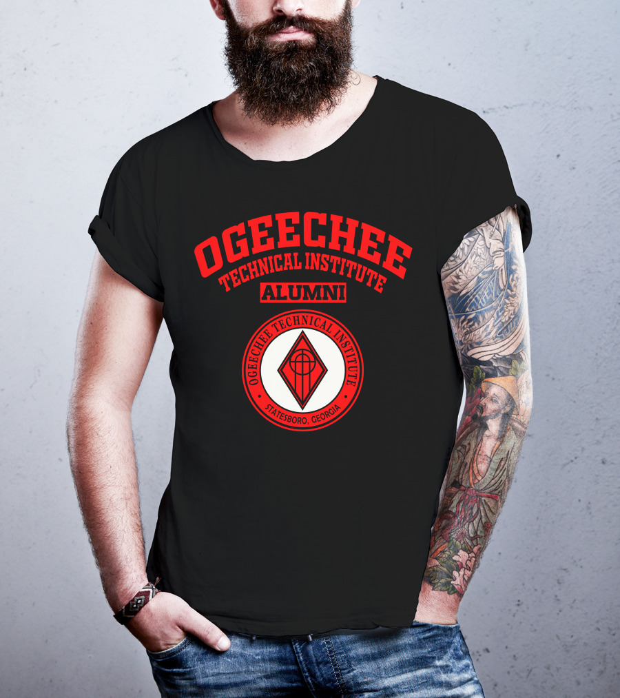 Ogeechee Technical Institute Alumni Statesboro Georgia Emblem T-Shirt
