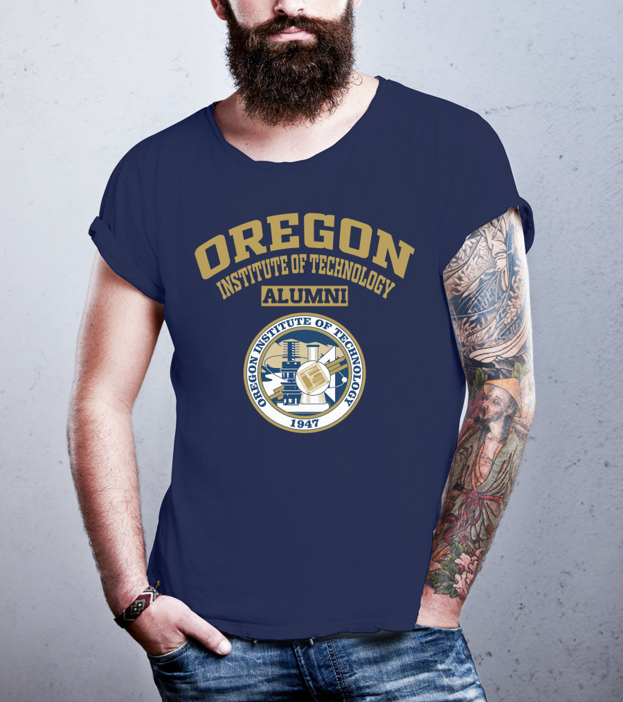 Oregon Institute Of Technology Alumni 1947 Crest T-Shirt