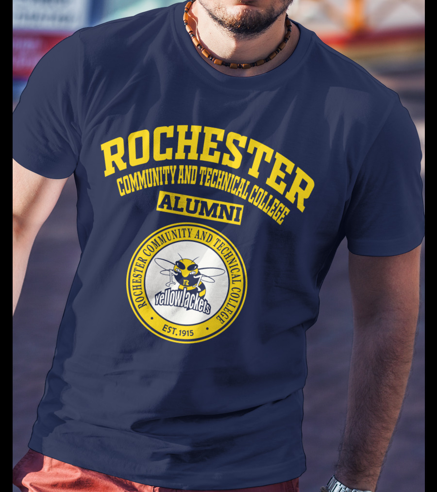 Rochester Community And Technical College Alumni YellowJackets Est. 1915 T-Shirt
