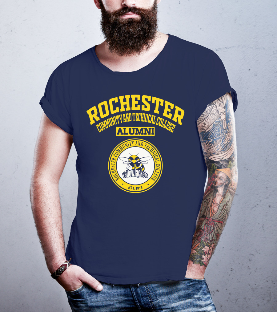 Rochester Community And Technical College Alumni YellowJackets Est. 1915 T-Shirt
