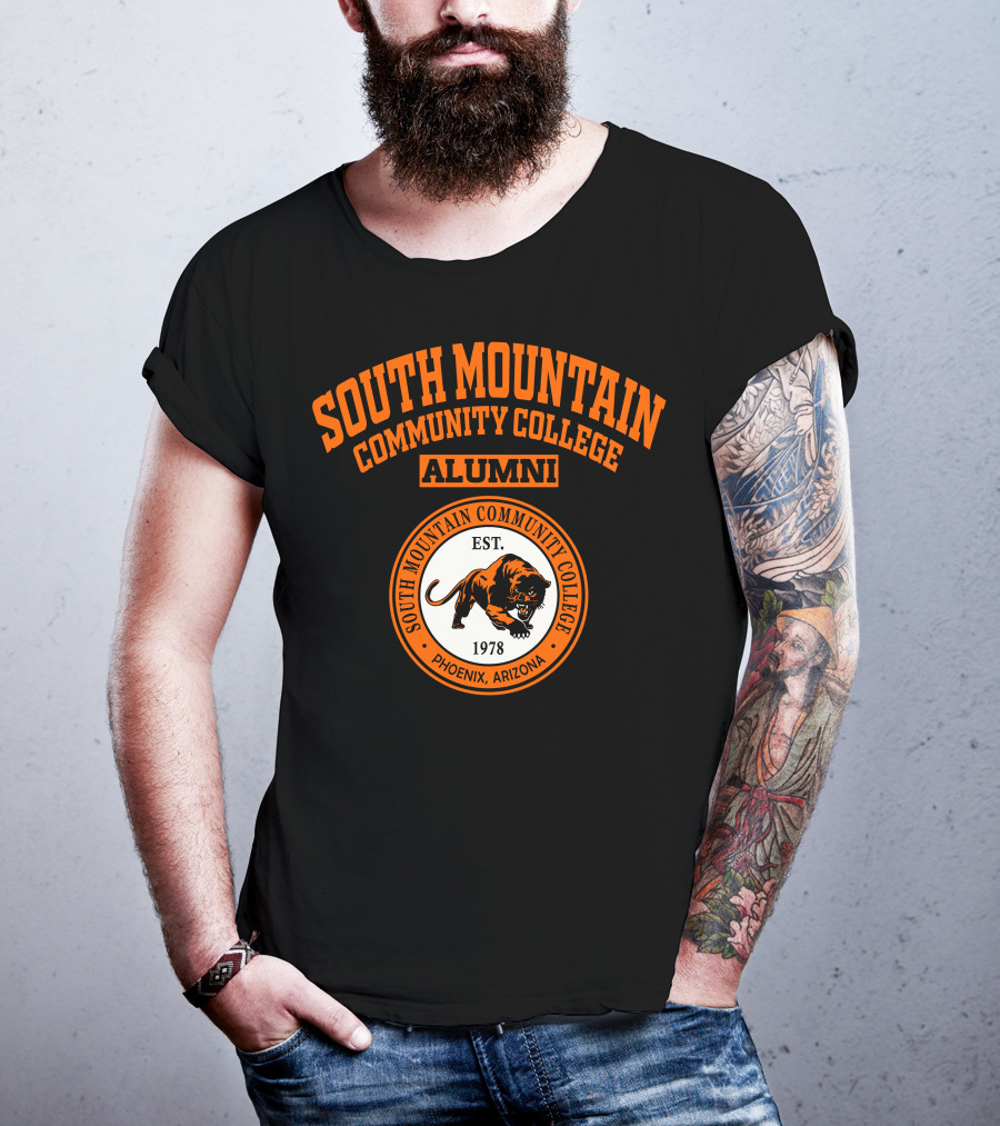 South Mountain Community College Alumni Phoenix Arizona Est. 1978 Panther T-Shirt