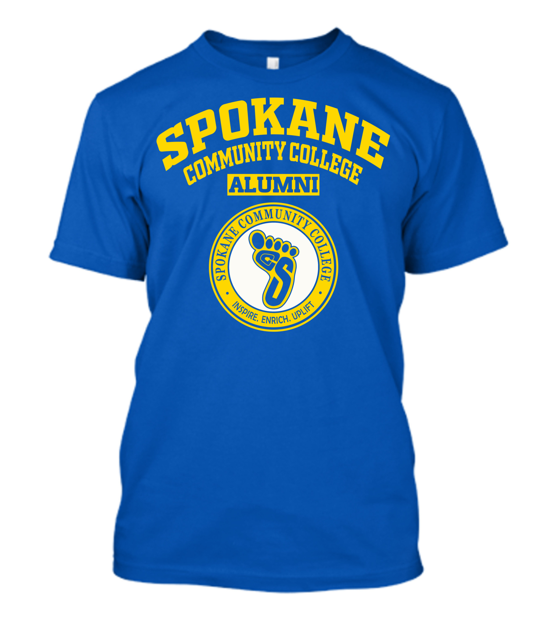 Spokane Community College Alumni Inspire Enrich Uplift T-Shirt