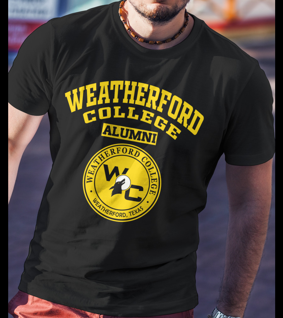 Weatherford College Alumni WC Weatherford Texas T-Shirt