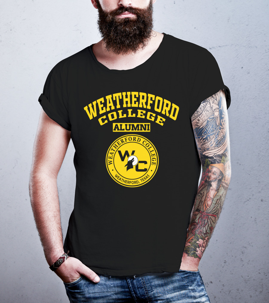 Weatherford College Alumni WC Weatherford Texas T-Shirt
