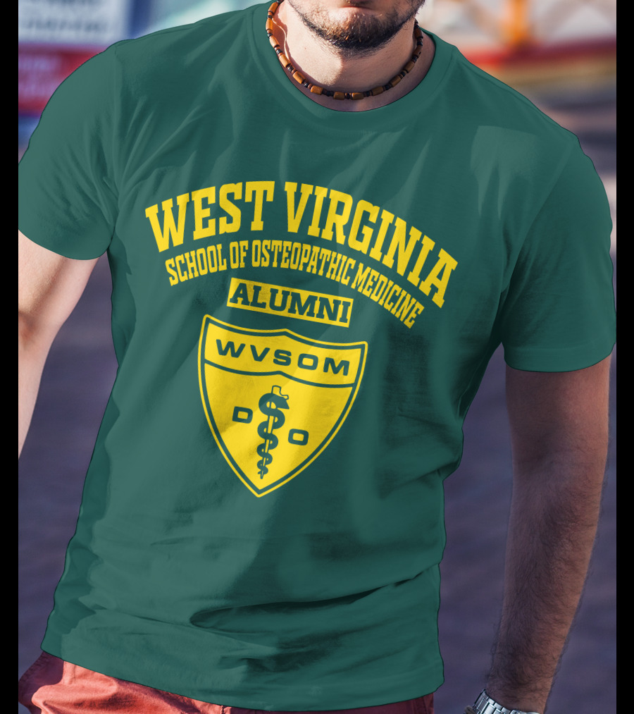 West Virginia School Of Osteopathic Medicine Alumni WVSOM DO Shield T-Shirt