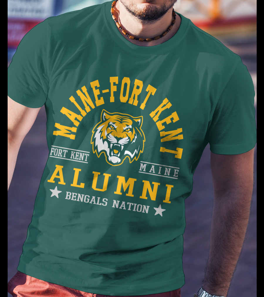 Maine-Fort Kent Alumni Bengals Nation Fort Kent Maine T-Shirt
