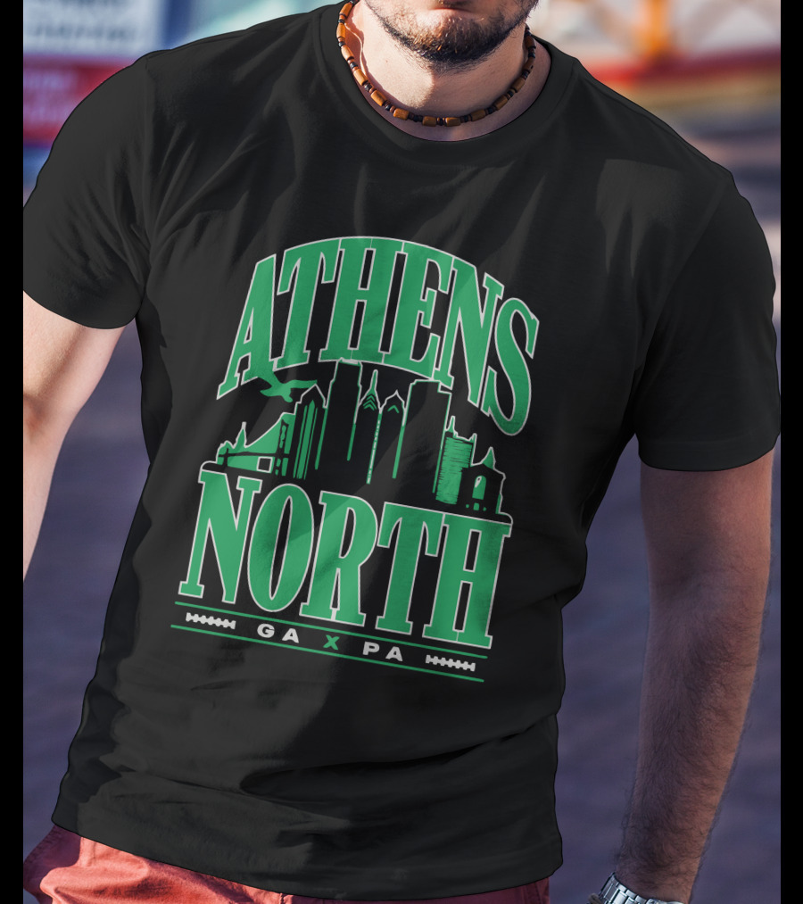 ATHENS NORTH GA PA Skyline T-Shirt