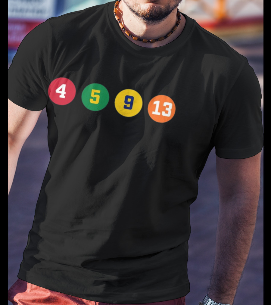 4 5 9 13 Bedard To Chicago NHL Draft Pick Jerseys T-Shirt