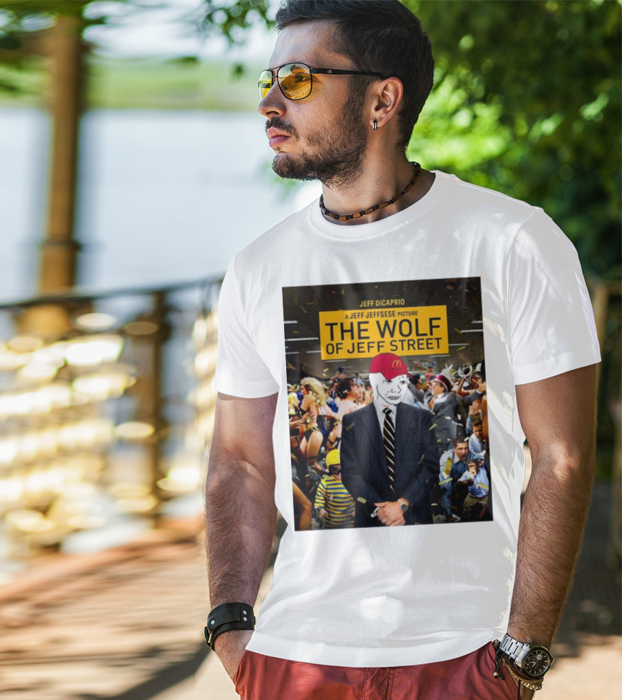 Jeff Dicaprio Jeff Jeffsese The Wolf Of Jeff Street T-Shirt