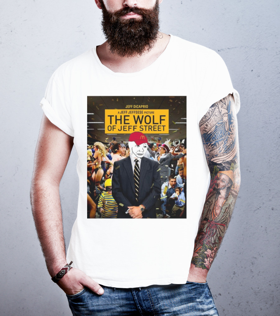Jeff Dicaprio Jeff Jeffsese The Wolf Of Jeff Street T-Shirt