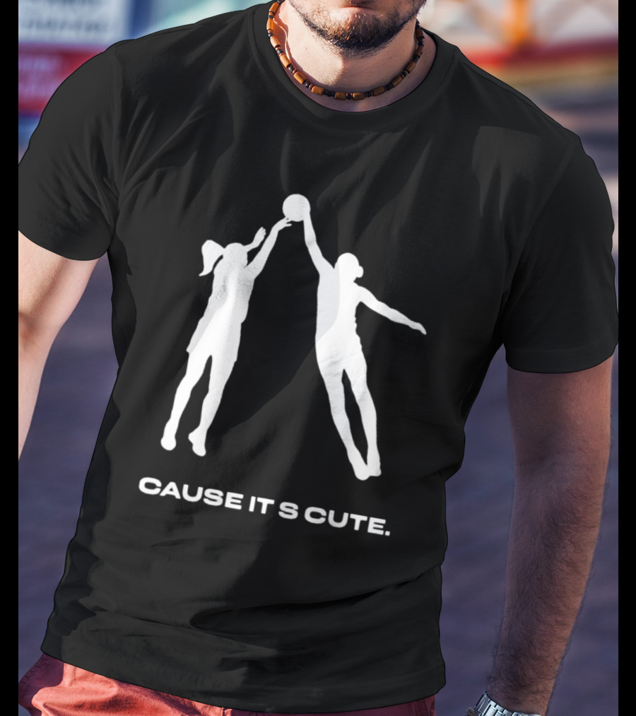 Three-fifths Mafia Cause It’s Cute Basketball Players Reaching For Ball T-Shirt