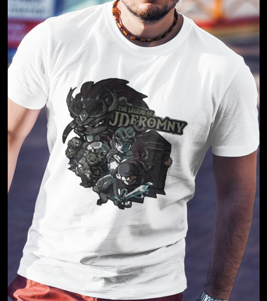 The Legend Of Jdromny Dark Adventure Characters T-Shirt
