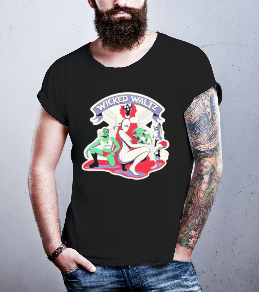 Wicked Waltz Lewberger Monster Characters On Red Carpet T-Shirt