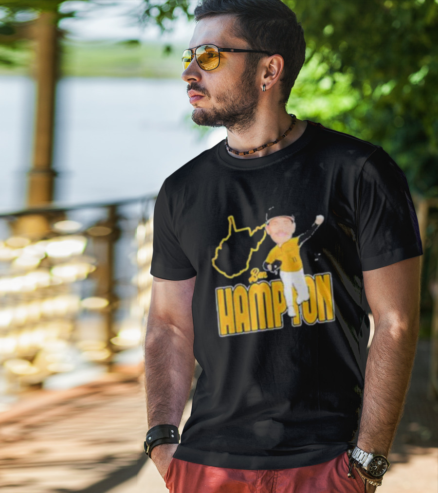 Ben Hampton West Virginia Baseball 11 Fan T-Shirt