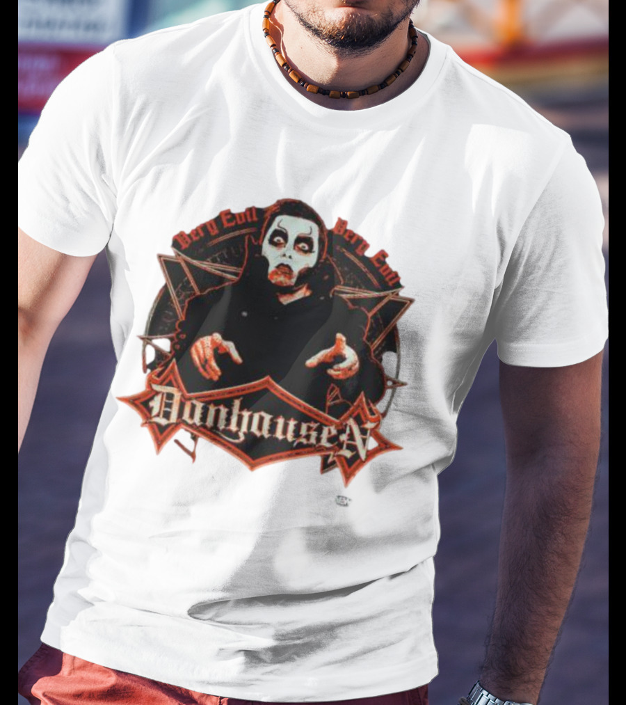 Danhausen Very Evil AEW Star Iconic Evil Character T-Shirt