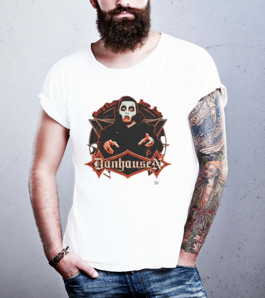 Danhausen Very Evil AEW Star Iconic Evil Character T-Shirt