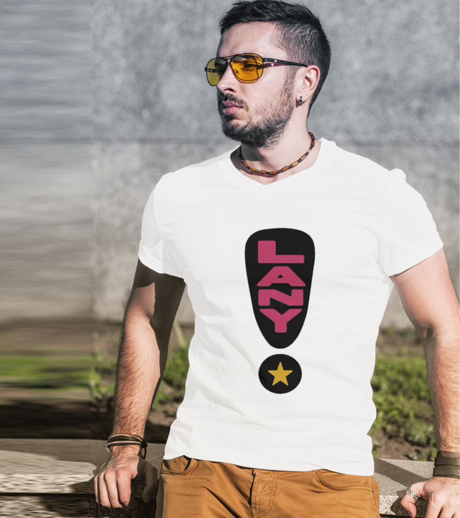 LANY Exclamation Mark With Yellow Star T-Shirt