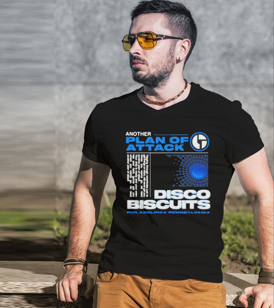 Another Plan Of Attack Disco Biscuits Philadelphia Pennsylvania T-Shirt