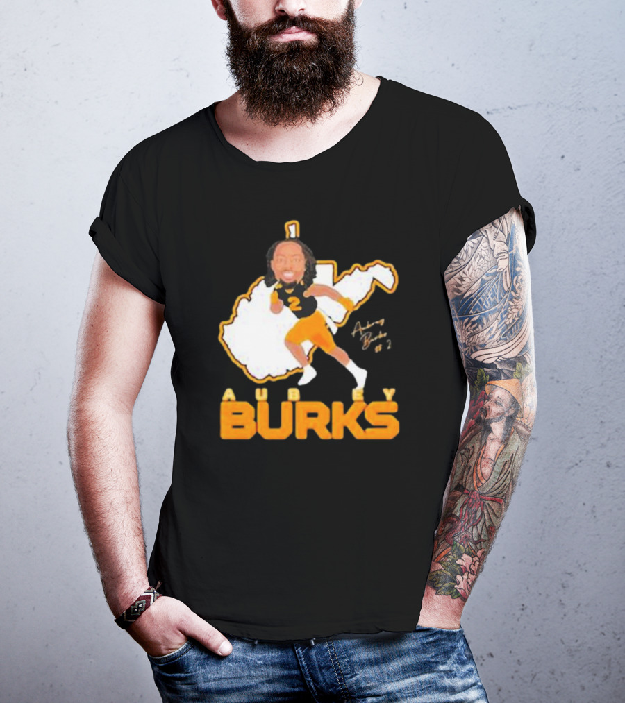 Aubrey Burks Fan 1 Football Player Art #2 T-Shirt