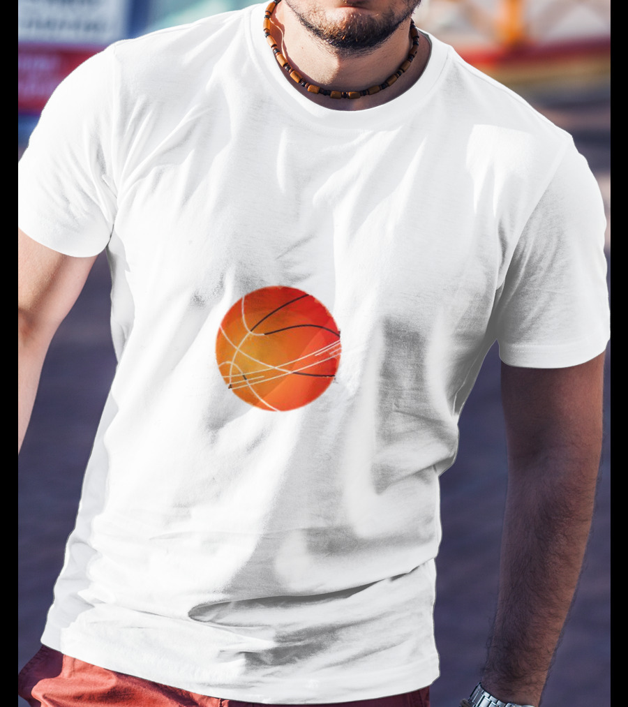Basketball Lovers Basketball Player Galaxy Planet Basketball Space T-Shirt