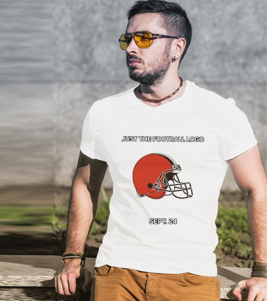 Cleveland Browns Just The Football Sept 24 T-Shirt