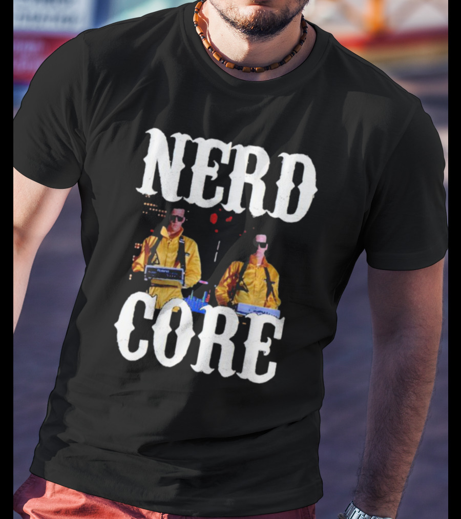 Nerdcore Collage With Synth T-Shirt