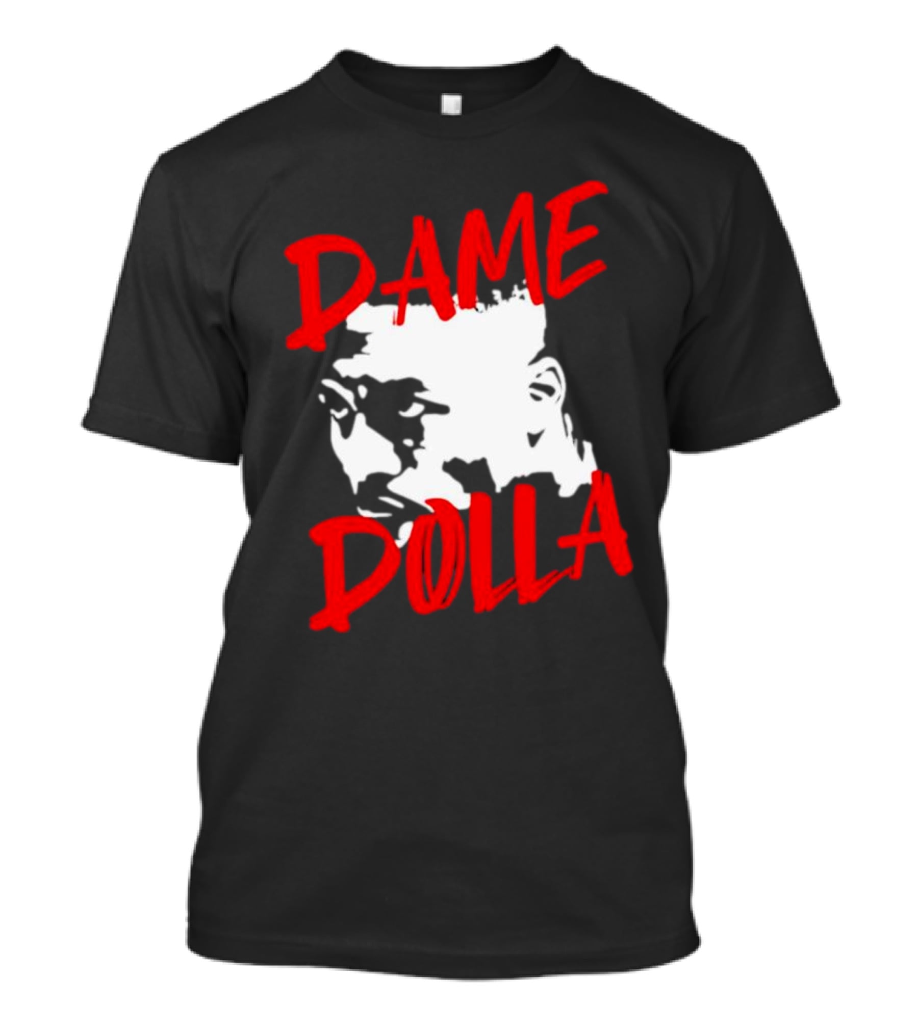Dame Dolla Face Portrait Star Blazers T-Shirt
