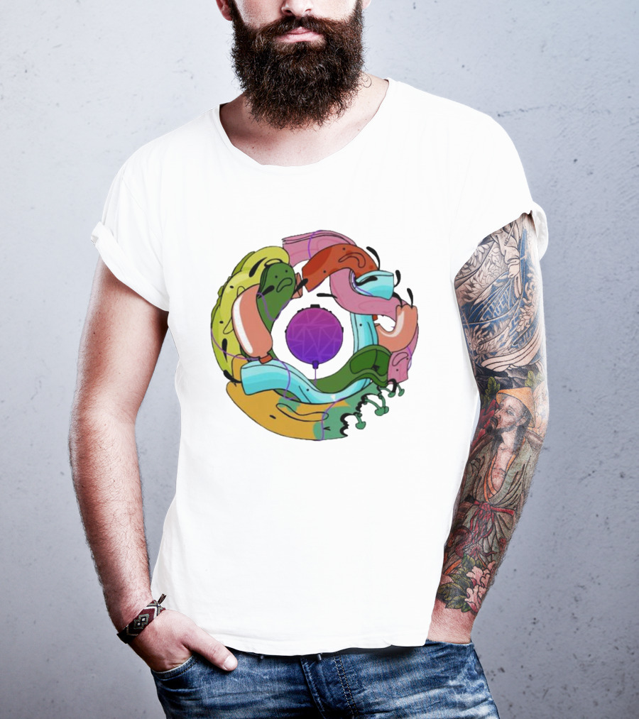 Ian's Yapinians Colorful Ring T-Shirt