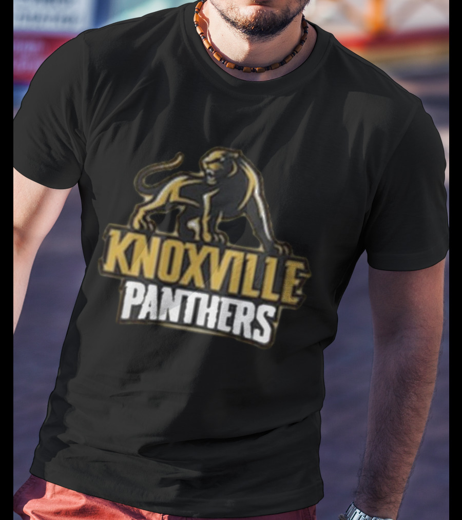Knoxville Panthers Gold Black Panther T-Shirt