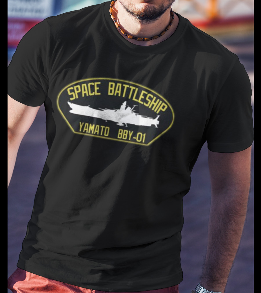 Space Battleship Yamato BBY-01 Star Blazers Patch T-Shirt