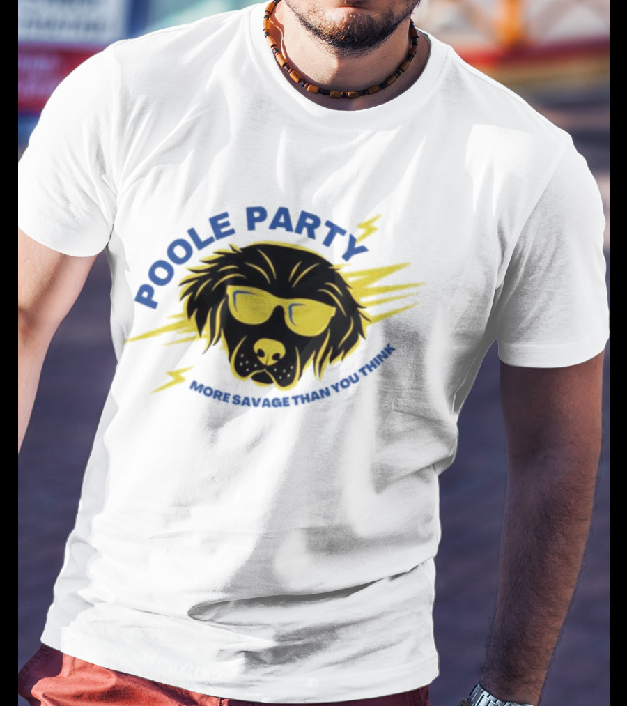POOLE PARTY More Savage Than You Think Jordan Poole Basketball T-Shirt