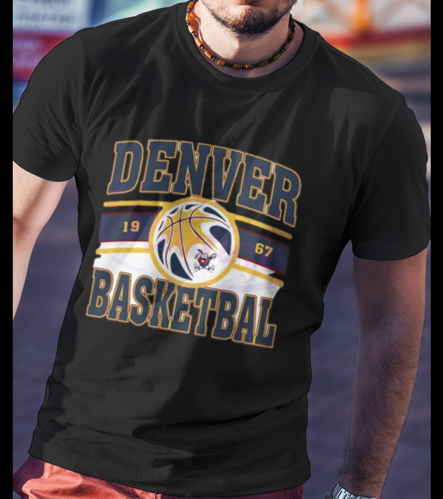 Denver Nugget 1967 Basketball Team T-Shirt