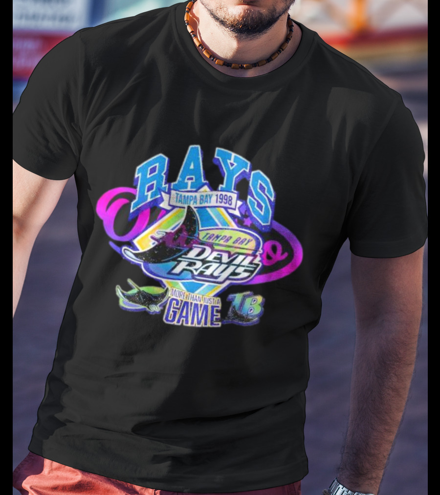 RAYS Tampa Bay 1998 Devil Rays More Than Just A Game TB T-Shirt