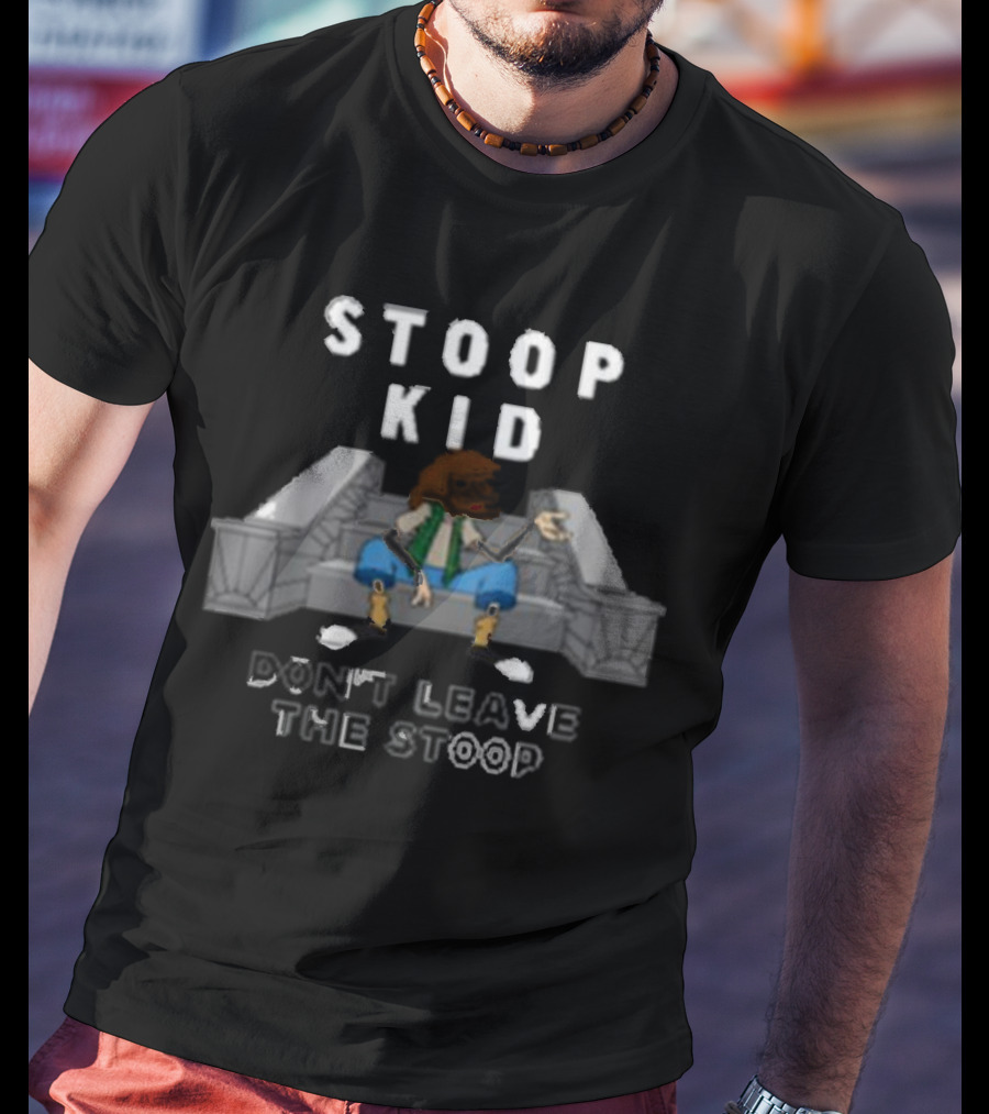 Stoop Kid Don't Leave The Stoop Fat Kid Deals T-Shirt