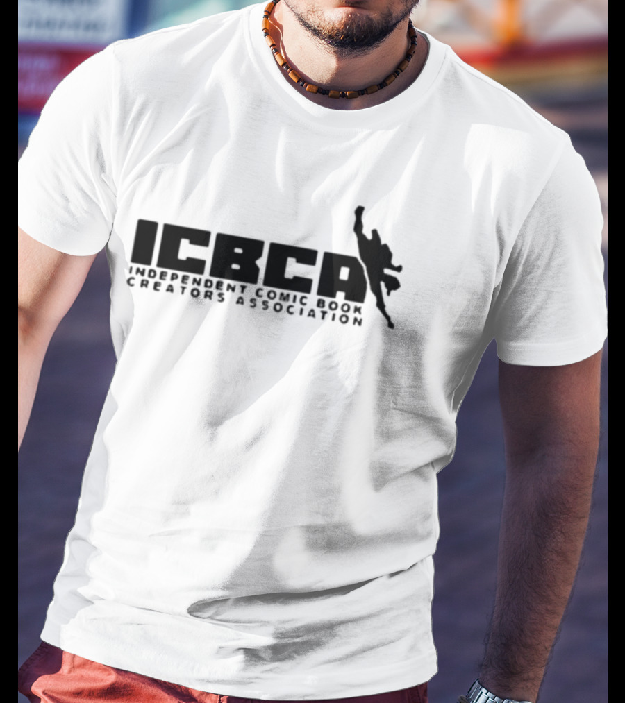 ICBCA Independent Comic Book Creators Association Iconic Hero T-Shirt