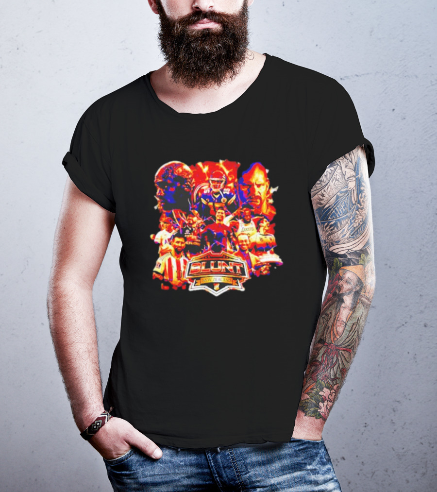 Blunt Breaks GOATS New Zealand Legends T-Shirt