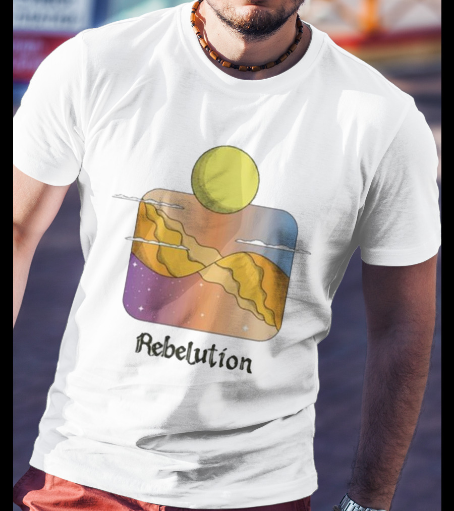Rebelution Reflections Desert Sun And Mountains T-Shirt