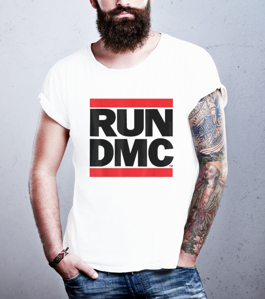MiggeldyMackDaddy Run DMC Black Red T-Shirt