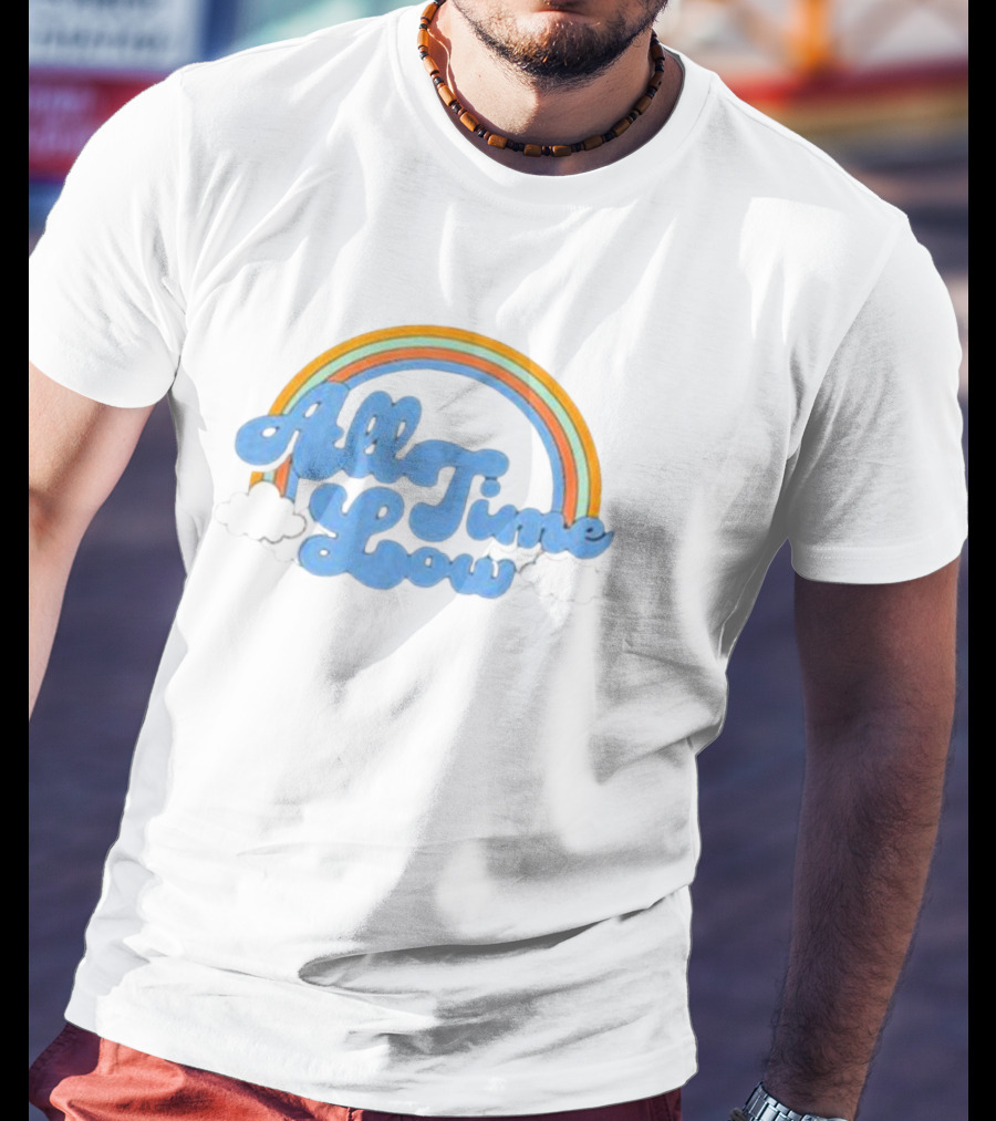All Time Low Tell Me I’m Alive Album Rainbow T-Shirt
