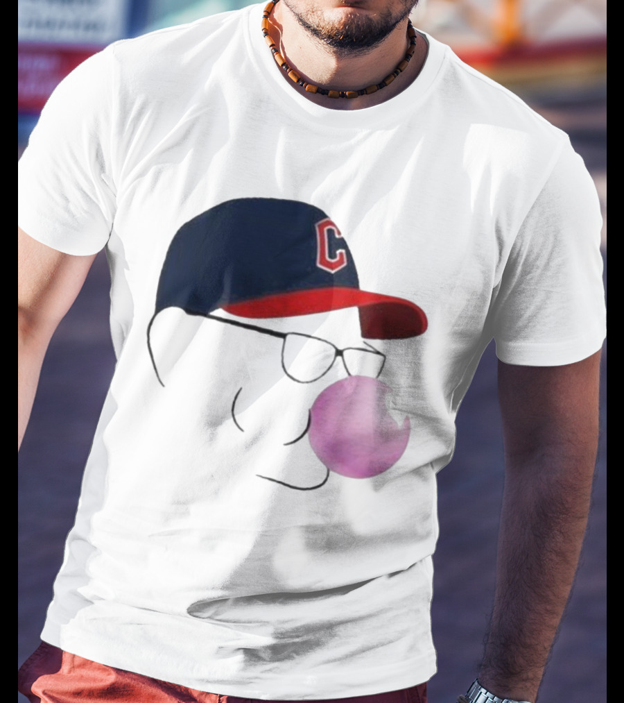 Cleveland Guardians Tito Bubblegum Baseball Hat T-Shirt